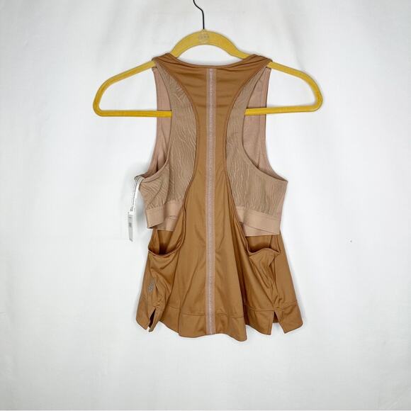 FREE PEOPLE Rise to Run Cami Bronze NWT in Size Small - Picture 8 of 8